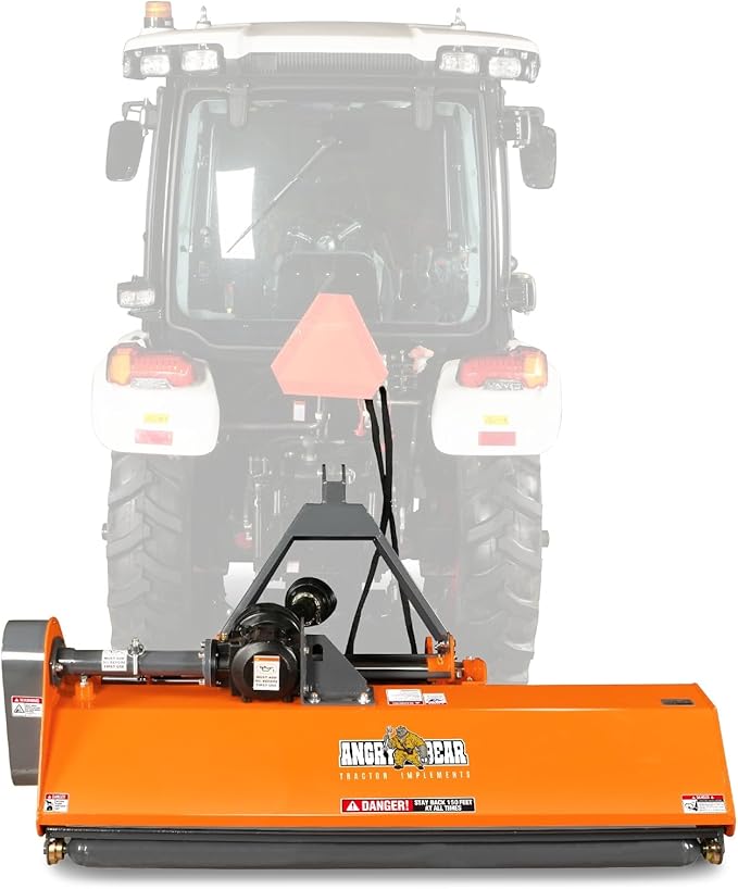 72'' PTO Flail Mower with Hydraulic Side Shift 3 Point 45-85hp, NAM72H