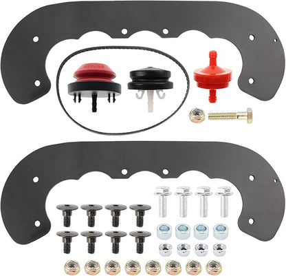 Carbhub 99-9313 Snowblower Paddles Fit for CCR 6053, CCR 6053 ES, CCR 6053R, Toro Power Clear 621 210R 221QR Replace 99-9313, 125-1128, 55-9250, 55-9251, 88-0771 with 108-4921 Belt and Hardware Kit