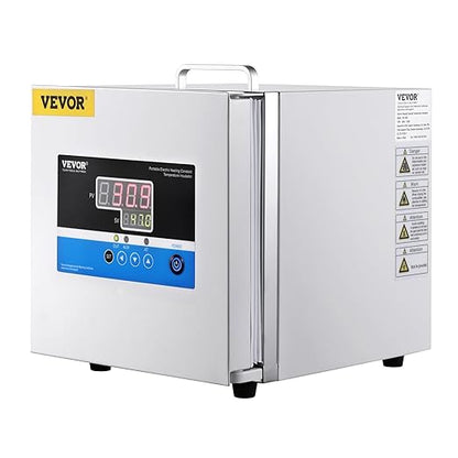 VEVOR Lab Incubator, 6L, PID Temperature Control RT+5-65℃, Scientific Digital Incubator, Constant-Temperature Microbiological Laboratory Incubator for Lab Cell Culture Seed Germination Medical Science