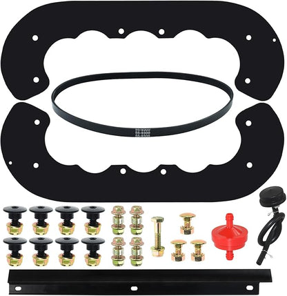 99-9313 Snow Blower Paddles with 55-8760 Scraper Blade 55-9300 Drive Belt Replaces 99 9313 for Toro CCR 2000, CCR 3650, CCR 2400, CCR 2500, CCR 2500R, CCR 3000, CCR 3000R Snowthrowers