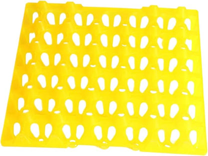 Farm Egg Container Long Distance Transport Breathable Egg Holder, Yellow