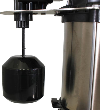 Wayne 1 HP Heavy Duty Submerisble Cast Iron and Stainless Steel Sump Pump with NEW Switch - Removes up to 6,100 Gallons of Water Per Hour