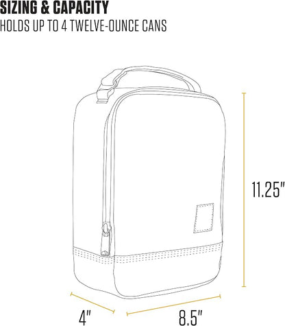 Carhartt Insulated Lunch Box Workwear Blue | For Men and Women, Fully Insulated Lunch Pale for Back to School and Everyday Use