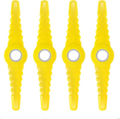 (4 Pack) SB601RB Replacement Sharp Blades Compatible with Sun Joe Weed Wacker Blade Electric Trimmer Edger Blades for SB600E, SB601E and SB602E