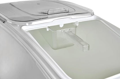 Mobile Ingredient Bin - 27 Gallon/430 Cup Capacity - Holds Up To 191 lbs. of Sugar or 129 lbs. of Flour - NSF (29A-003)