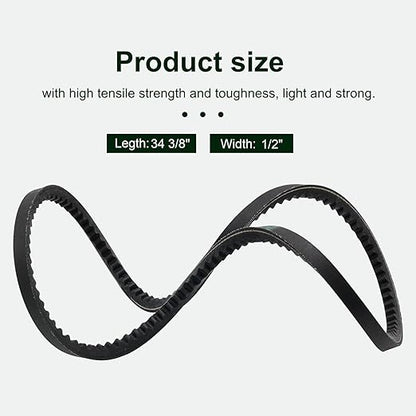 954-04201a 754-04201A Drive Belt Snow Blower for Craftsman MTD Snow Thrower 3/8" × 36" 754-04201