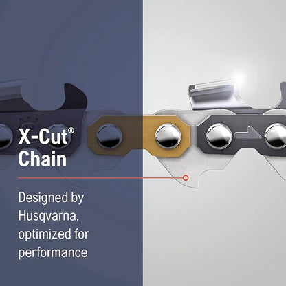 Husqvarna Power Axe 350i Cordless Electric Chainsaw, 18 Inch Chainsaw with Brushless Motor and Quiet Superior Cutting Power, 40V Lithium-Ion 7.5 Ah Battery and Charger Included. 970601202