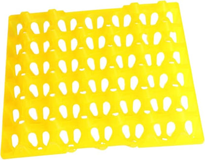 Farm Egg Container Long Distance Transport Breathable Egg Holder, Yellow