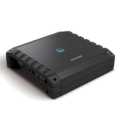 Alpine S2-A60M S Series Mono Class D Subwoofer Amplifier 600W with LC2i 2 Channel Line-Output Converter with AccuBASS Bundle