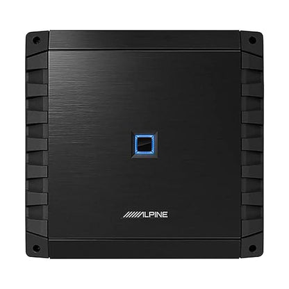 Alpine S2-A60M S Series Mono Class D Subwoofer Amplifier 600W with LC2i 2 Channel Line-Output Converter with AccuBASS Bundle