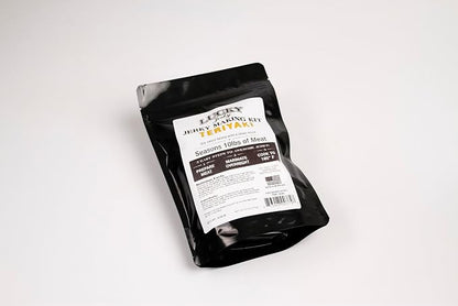 Lucky Jerky Teriyaki DIY Beef Jerky Seasoning and Cure Kit, 6 Oz | Make Your Own Teriyaki Beef Jerky at Home, Traditional Not Overly Sweet Flavor, Seasons 10 lbs of Meat