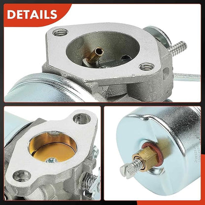 A-Premium 632230 632272 Carburetor Compatible with Tecumseh H30 H50 H60 HH60 Engine 4 Cycle Snowblower 5HP 6HP
