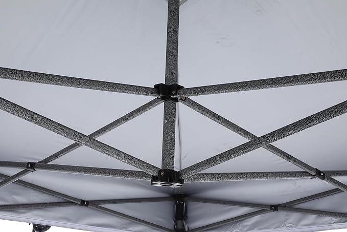 COBIZI 10x15 Pop up Canopy Tent 10x15 Canopy with 4 Sidewalls Waterproof Heavy Duty Commercial Canopy Tent for Parties Outdoor Tent Garden Gazebo Tent, Carry Bag(10x15ft, White)