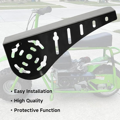 YOXUFA Mini Bike Chain Guard Clutch Cover Replacement for Predator 212 196cc 224cc Coleman CT200U Baja Warrior MB200 Doodlebug DB30 CT100U Motovox Mbx10 79cc Engine Parts