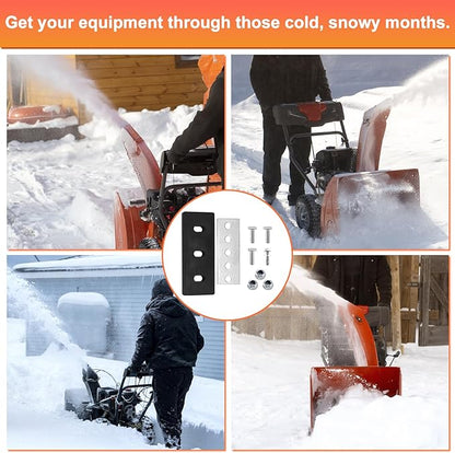 Cenipar 3/8" SnowBlower Impeller Modification Kit-3-Blade Universal-for Modifies 2-Stage Machine, Improve Efficiency of The Snow Blower(3)