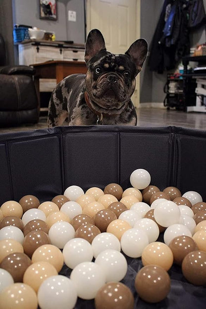 TRENDPLAY Plastic Balls for Ball Pits - Hollow Balls- Safe and Exciting Playtime - Perfect for Baby Pools, Birthday Party Decoration