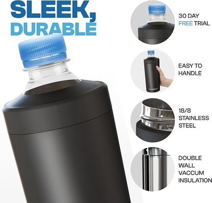 Frost Buddy XL Can Cooler - Fits 12-24 oz Cans (Vanilla Ice Cream) | Keeps drinks chilled 12+ hrs | No sweat, no condensation | Fits slim & standard cans | Durable, portable design