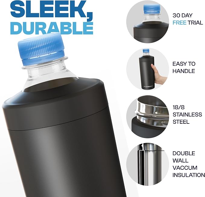 Frost Buddy XL Can Cooler - Fits 12/16/20/24 oz Cans & Bottles (Mermaid) | Keeps drinks chilled 12+ hrs | No sweat, no condensation | Fits slim & standard cans | Durable, portable design