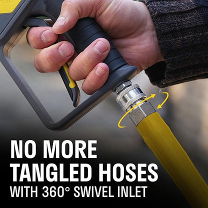 ACTIVE Pressure Washer Gun + Pressure Washer Foam Cannon + 20" Pressure Washer Lance for All types of Pressure Washers