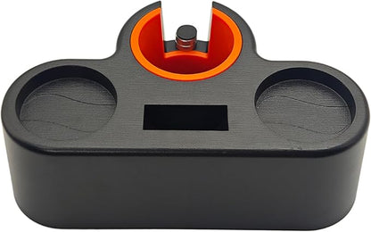 Espresso coffee Knock Box & Tamp Station, Espresso Organizer, Fit 51,53,54MM Tamper, Distributor, Portafilter & Puck Screen Accessories, Detachable Knock Box