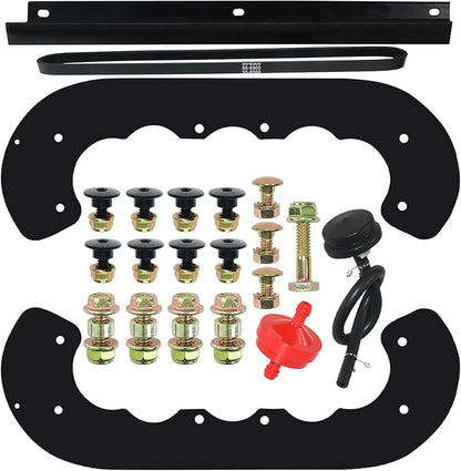 99-9313 Snow Blower Paddles with 55-8760 Scraper 55-9300 Belt Replaces Toro 125-1128, 55-9250, 55-9251, 88-0771 for Toro 38518 CCR2000 CCR2400 CCR2400E CCR2400R CCR2500 CCR3000 Snowthrowers