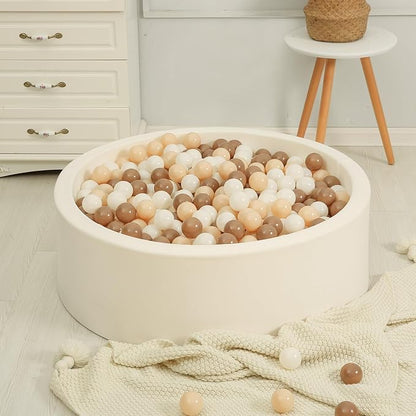 TRENDPLAY Plastic Balls for Ball Pits - Hollow Balls- Safe and Exciting Playtime - Perfect for Baby Pools, Birthday Party Decoration