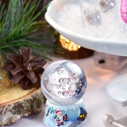 uxcell 50mm/2" Crystal Sphere Ball Bubble Glass Solid Decorative Sphere Crystal Ball Prop Ornament for Feng Shui Divination Fortune Telling Tabletop Fountain Decoration, Clear