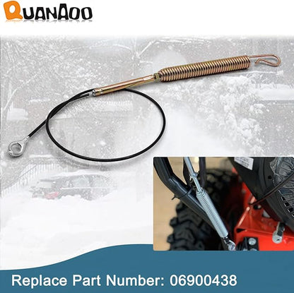 Traction Cable 06900438 for Ariens Compact 20 24 SNO-Tek 24 28 120V ST24 Snow Blower Replaces 24916003 Auger and Upper Traction Cable