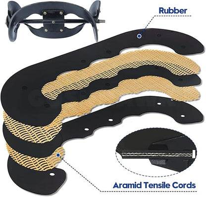 99-9313 Snow Blower Paddles with 133-5585 Scraper for Toro Power Clear 210, 221, 421 QE, 421 QR, 621, 721 E, 721 QZE, 721 QZR, 721 R, 721 RC, CCR 6053, CCR 6053 ES, CCR 6053 R Snowthrowers