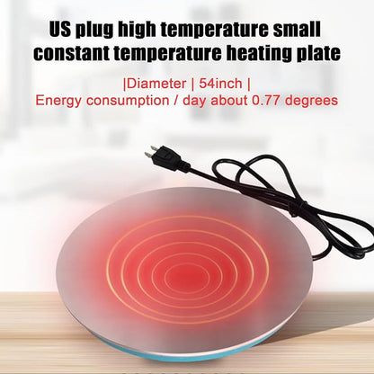 Warmer Base for Chicken Water - Poultry Water Heater with 4.5 Feet Power Cable - Heated Chicken Waterer Base with 4.5 Feet Power Cable,AntiScald Pet Poultry Waterer Winter Deicer