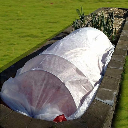 Agfabric Row Cover 0.55oz 12'x50' Frost Blanket for Winter Protection Plant Covers Feeeze Protection,White