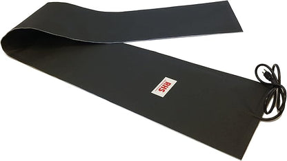 RHS Snow Melting System, Roof and Valley Heater, Ice and Snow Melting Mats, Sizes 8' feet x 13" inches, Color Black, 8 ft. mat Melts 2" inches of Snow per Hour, Buy Factory Direct, (8' ft. x 13" in.)