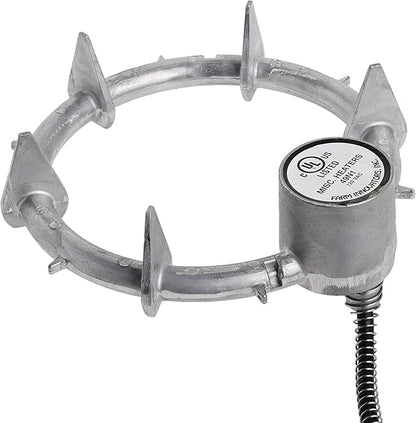 Farm Innovators Submergible Tank De-Icer, 1000W Water Deicer- Ice Chaser Cast Aluminum Design with Chew Proof Cord for Livestock Water Stock Tank
