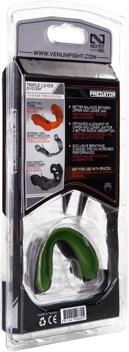 Venum Predator Mouthguard - Black/Green, One Size