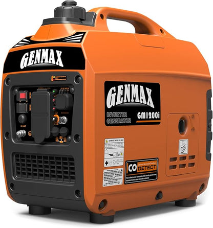 GENMAX Generator，EPA Compliant, Eco-Mode Feature, Ultra Lightweight for Backup Home Use & Camping