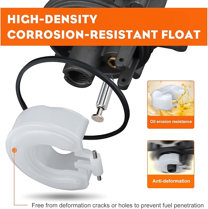 Hipa HMSK80 Carburetor for Tecumseh 632334A 632334 632111 Carb HM80 HM70 HMSK90 Snow Blower Fit for John Deere AM108405 Toro 824 824XL 828 Snow Blower Thrower MTD 8 HP Engine