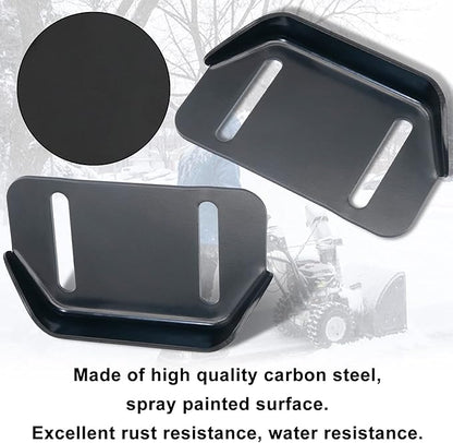 for 784-5580 784-5580-0637 MTD Parts Snow Thrower Slide Shoes Set with Bolt and Nut Pack of 2