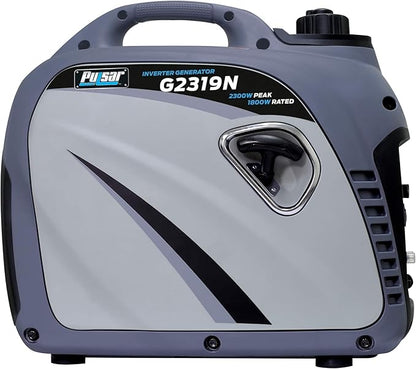 Pulsar 2,300W Portable Gas-Powered Quiet Inverter Generator With USB Outlet & Parallel Capability, Carb Compliant, G2319N