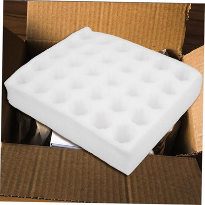 Luxshiny Egg Crate Storage Tray for Eggs Shock-absorbent Packaging Container for Safe Transport for Home Farms and Supermarkets