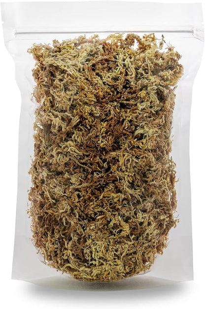 Premium New Zealand Sphagnum Moss by Gardenera - Organic Hand Mixed Long Fibered Sphagnum Moss Orchid - 3 Quart