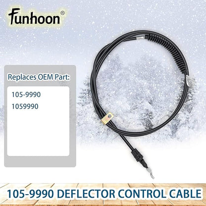 105-9990 Deflector Control Cable for Toro Power Max 726 826 926 928 1028 1128 LE OE LXE OHXE Snow Blowers Replaces 1059990