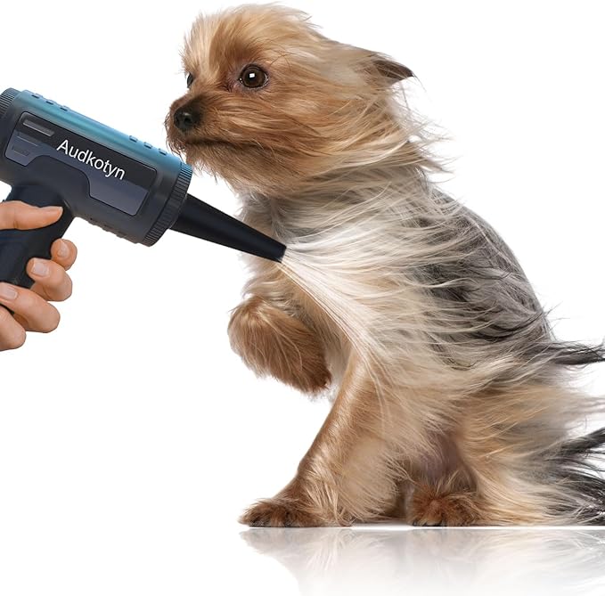 Air Duster - Electric Air Blower - 5.74 oz High Power Cleaning for Computer - PC - stepless Speed Control Compressed Air