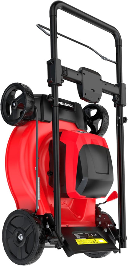 Powersmart 80V 21" Brushless Cordless Lawn Mower (Push) Battery Lawn Mower with 6.0Ah Battery and Charger