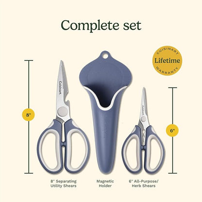 Cuisinart® 2-Piece Shears in Magnetic Holder, C77-3SHRMH