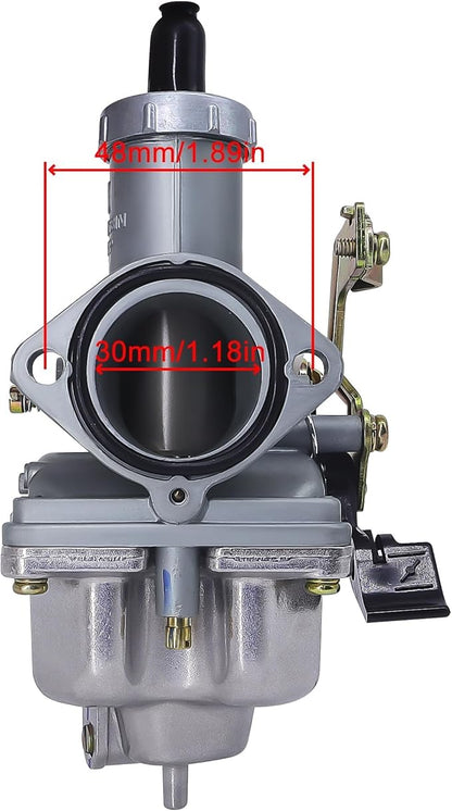 PZ30 30mm Carburetor Carb Compatible with 150cc 175cc 200cc 250cc Cable Choke Dirt Bike ATV Scooter Moped Engines Taotao SunL JCL