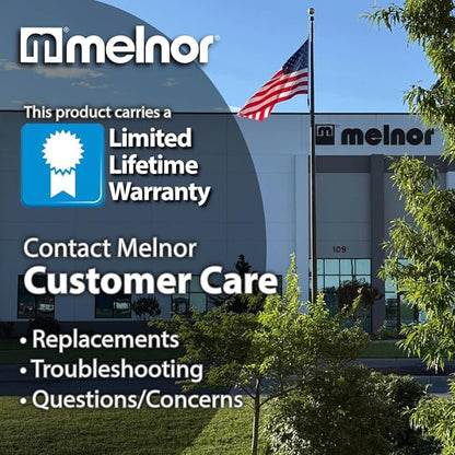 Melnor 65056-AMZ XT Turbo Oscillator with Range Adjustment and QuickConnect Product Adapter Set, Amazon Bundle