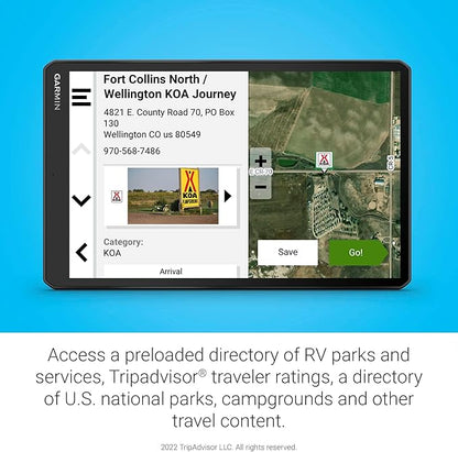 Garmin RV 1095 MT-S RV GPS Navigator