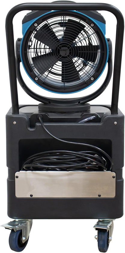 XPOWER FM-68WK Multi-Purpose Oscillatin Misting Fan with Built-In Water Pumo and WT-45 Mobile Water Reservoir