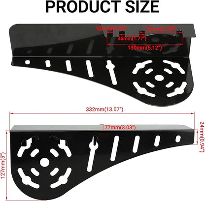 Mini Bike Chain Guard Clutch Cover Compatible with Predator 212cc 224cc 196cc 200cc Coleman CT200U CT200U-EX BT200X Baja Doodlebug DB30 GX160 GX200 Tilotson 212R Tecumseh Engine Minibike Parts