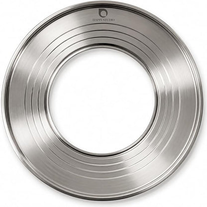 Stainless Steel Steamer Ring for Bamboo Steamer Basket 12-Inch | Fits 7 - 12 Inch Dumpling Steamer Baskets - Ring Adapter for Woks & Pots for Cooking Dim Sum, Rice, Bao Buns, Vegetables